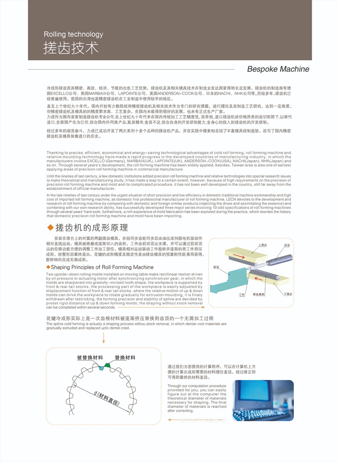 Processing advantages and applications of rolling machine