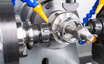 Servo drive workpiece axis Servo drive workpiece axis