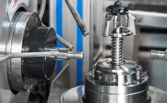 Servo drive workpiece axis Servo drive workpiece axis