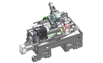 Stepped integral fuselage Stepped integral fuselage