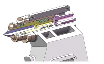 Spindle type tailstock (optional) Spindle type tailstock (optional)