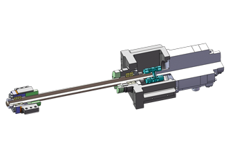 Pre-stretching of screw rod Pre-stretching of screw rod